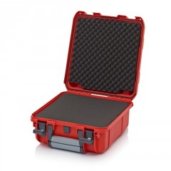 Odolný kufr BZ-7 krvavě oranžový - tlumicí molitan